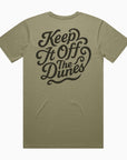 Keep It Off The Dunes Tee - Eucalyptus