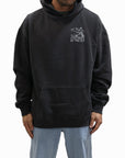 Recycled Silent Hunter of The Sea Hoodie - Faded Black