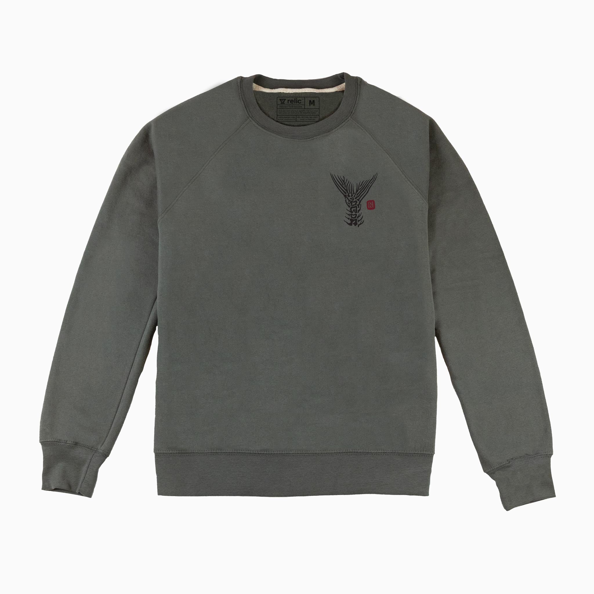 Barracuda Crewneck - Grey – Relic