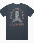 Beneath the Surface Tee - Deep Sea Blue