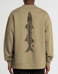 Recycled Barracuda Crew Neck - Sand