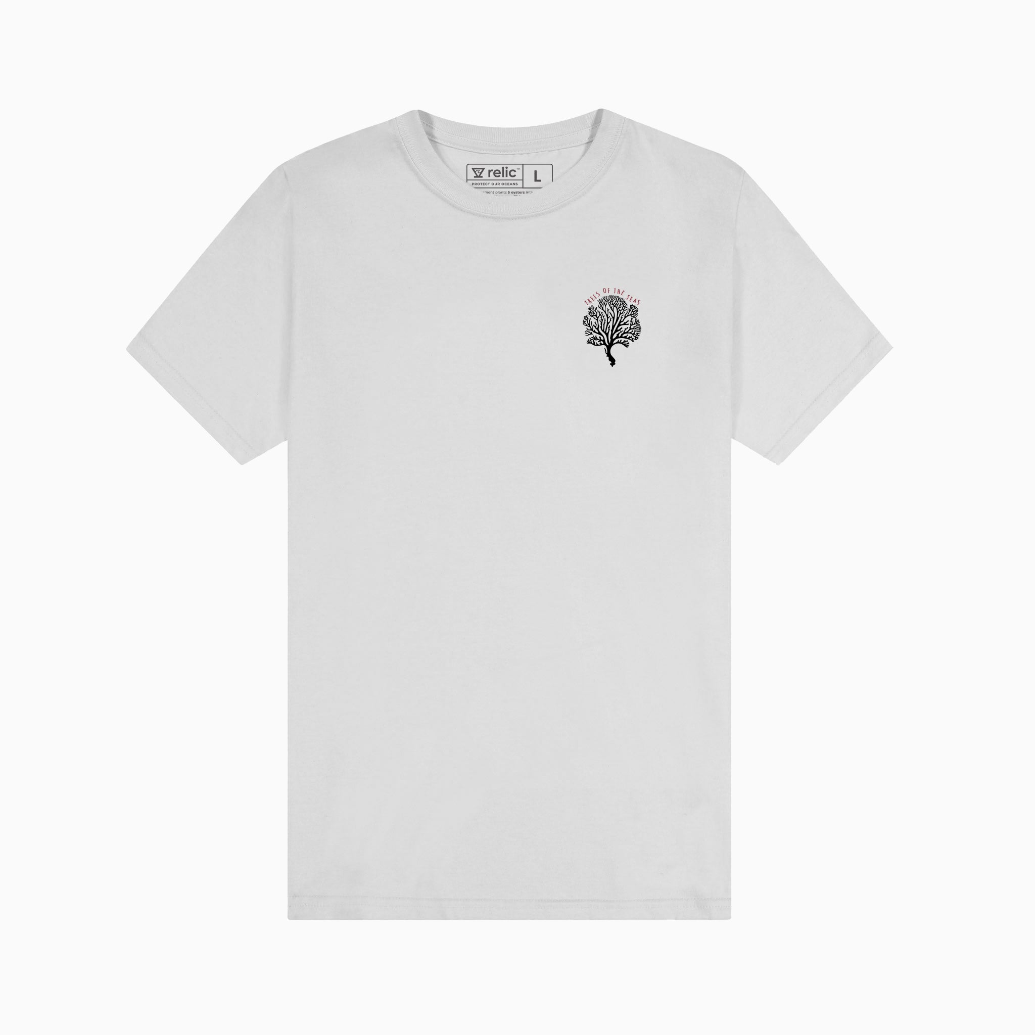 Trees of the Seas Tee - Light Gray Organic – Relic