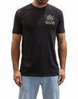 Built From The Bottom Tee - Faded Black