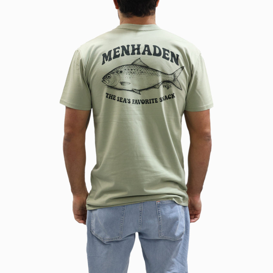 The Sea's Favorite Snack Tee - Eelgrass Green