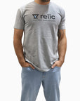 Relic Team Tee - Heather Gray