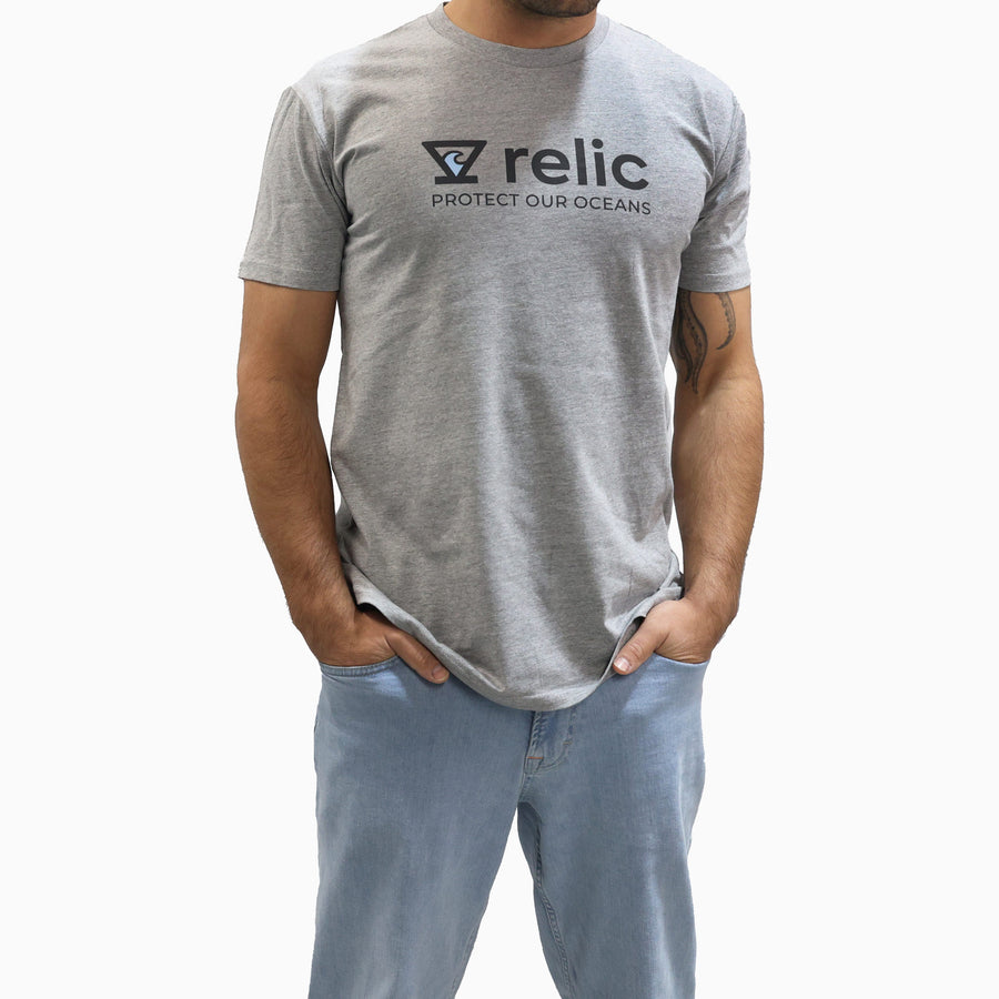 Relic Team Tee - Heather Gray