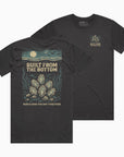 Built From The Bottom Tee - Faded Black