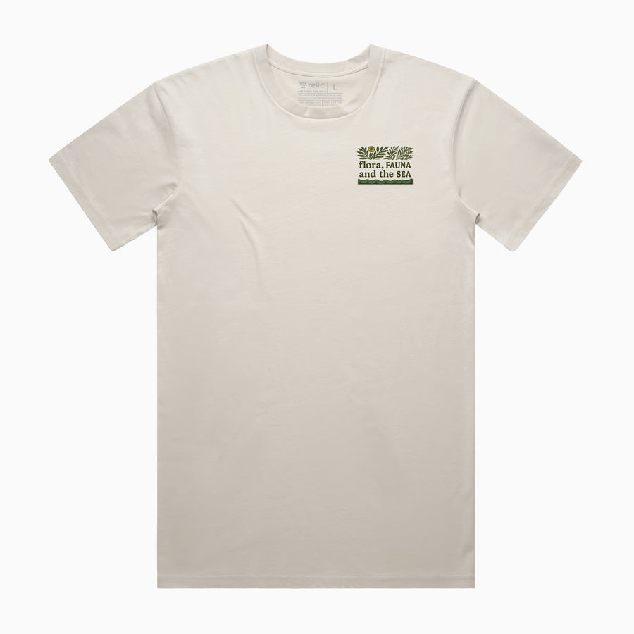 Flora, Fauna, and The Sea Tee - Natural