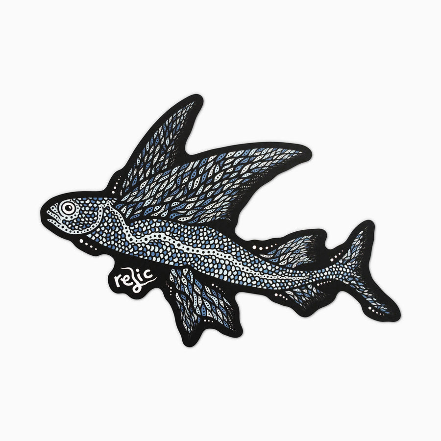 Flying Fish Sticker