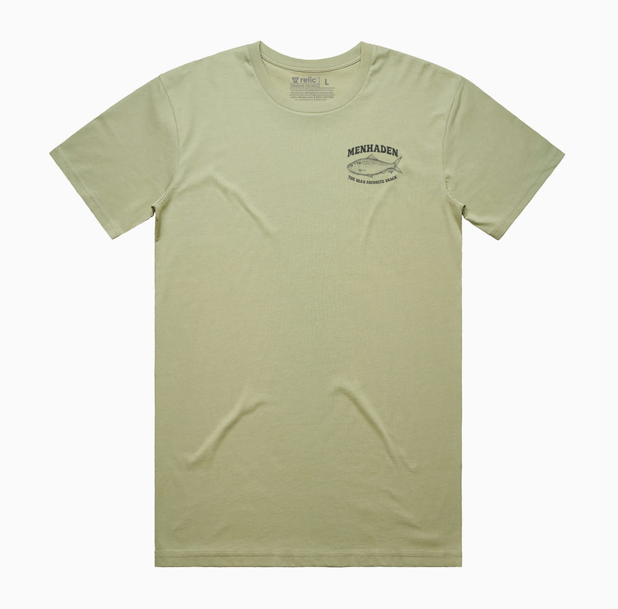 The Sea's Favorite Snack Tee - Eelgrass Green