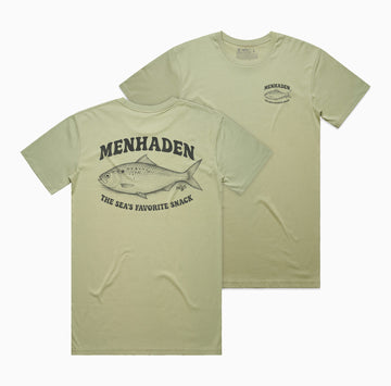 The Sea's Favorite Snack Tee - Eelgrass Green