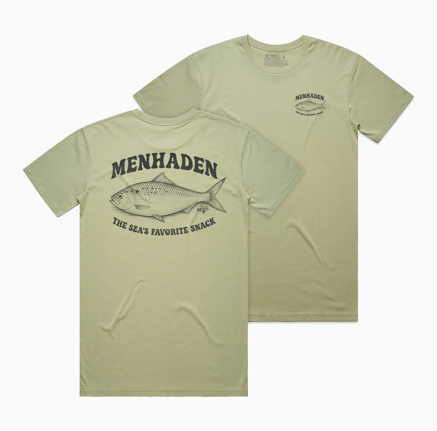 The Sea's Favorite Snack Tee - Eelgrass Green