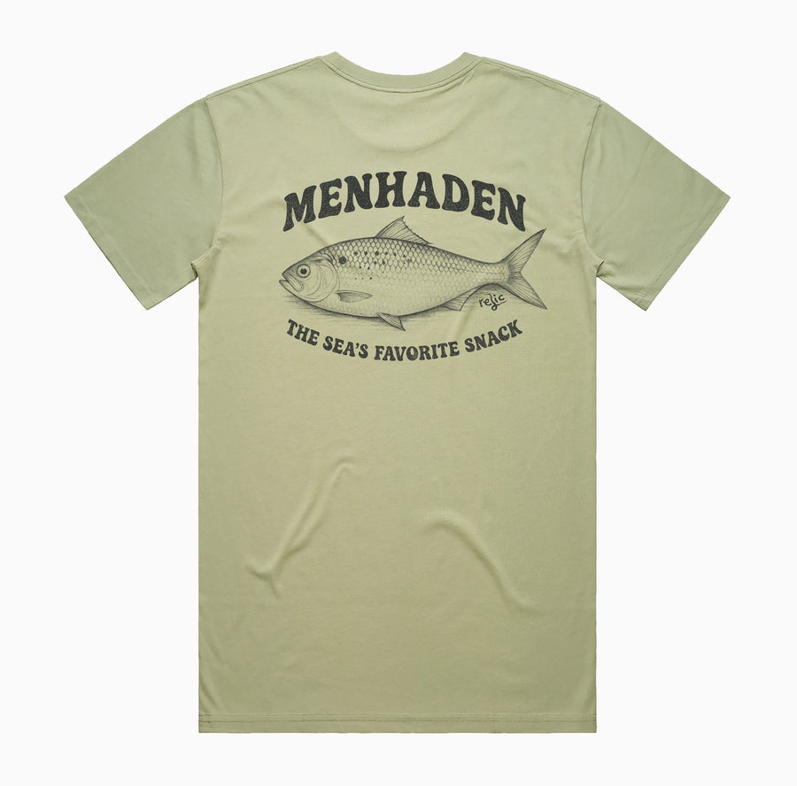 The Sea's Favorite Snack Tee - Eelgrass Green