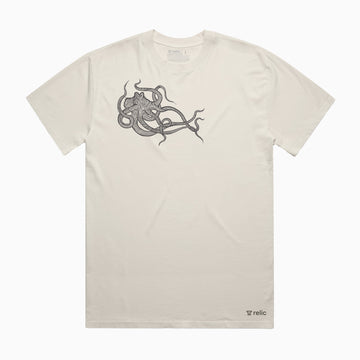 Heavy Octopus Tee - Ivory