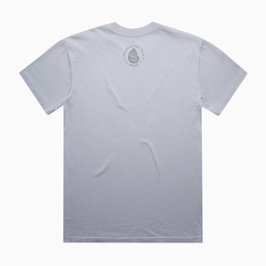 Heavy Oyster Tee - Light Blue