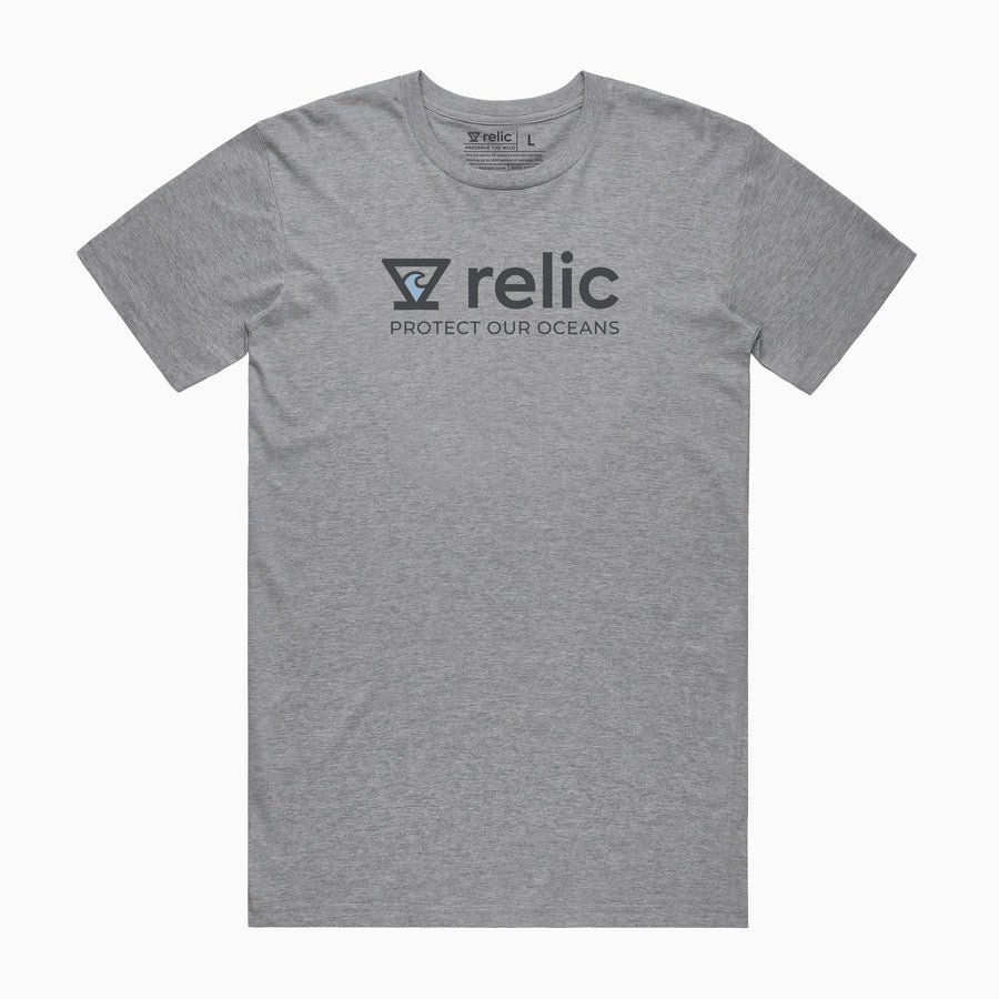 Relic Team Tee - Heather Gray