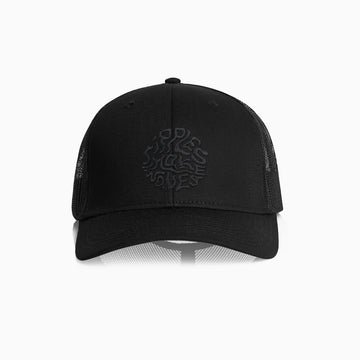 Ripples Make Waves Cap | Black On Black