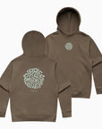 Recycled Ripples Make Waves Hoodie - Mudrock