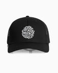 Ripples Make Waves Cap | White On Black