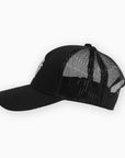 Ripples Make Waves Cap | White On Black