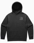 Recycled Silent Hunter of The Sea Hoodie - Faded Black