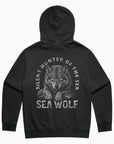 Recycled Silent Hunter of The Sea Hoodie - Faded Black