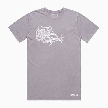 Octopus Tee - Acid Wash