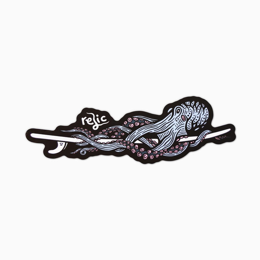 Surf Octo Sticker