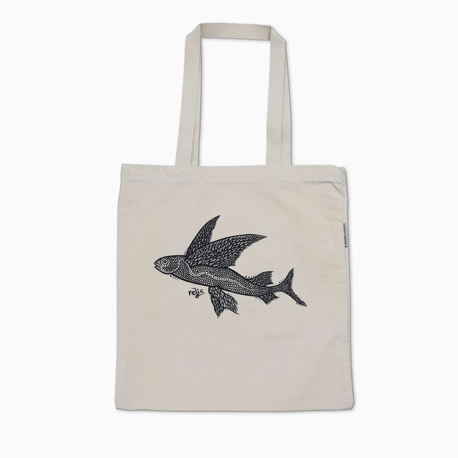 Flying Fish Tote Bag