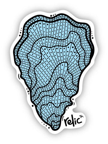 Oyster Sticker, , Relic, Relic - Relic