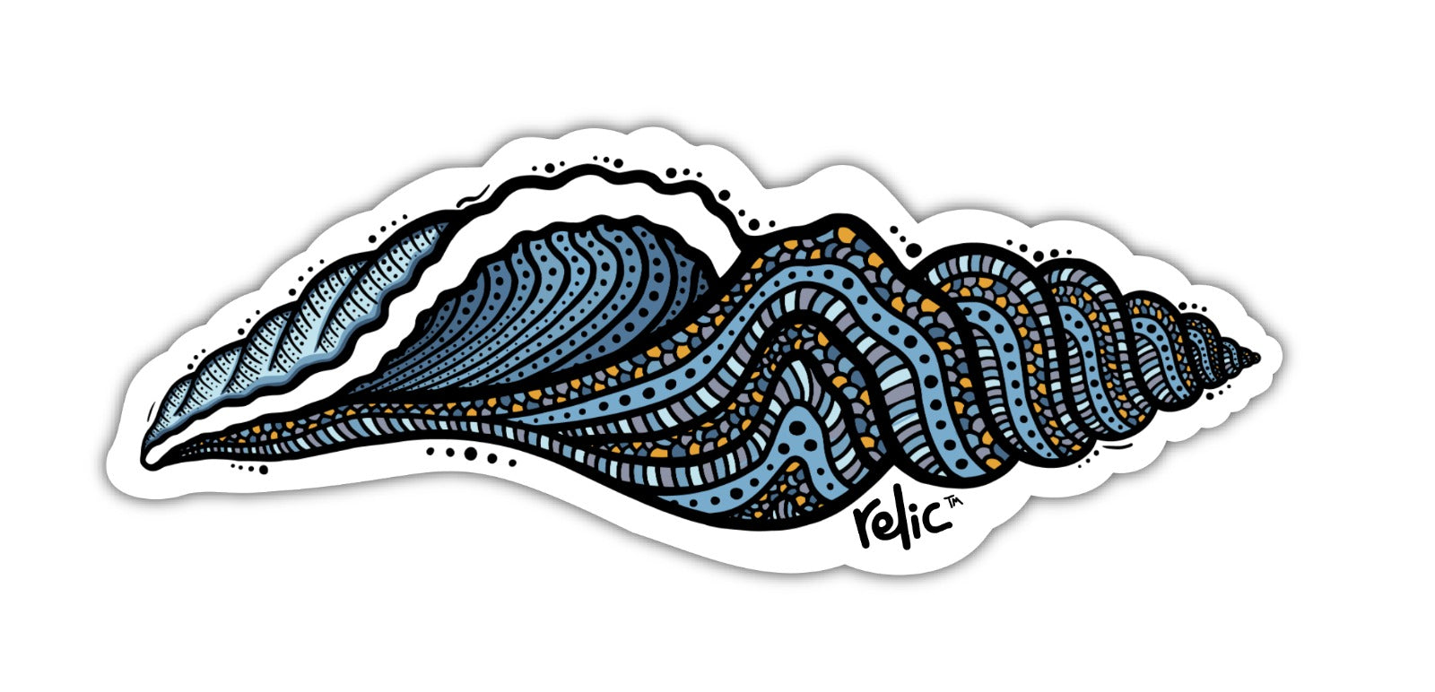 Swell Shell Sticker – Relic